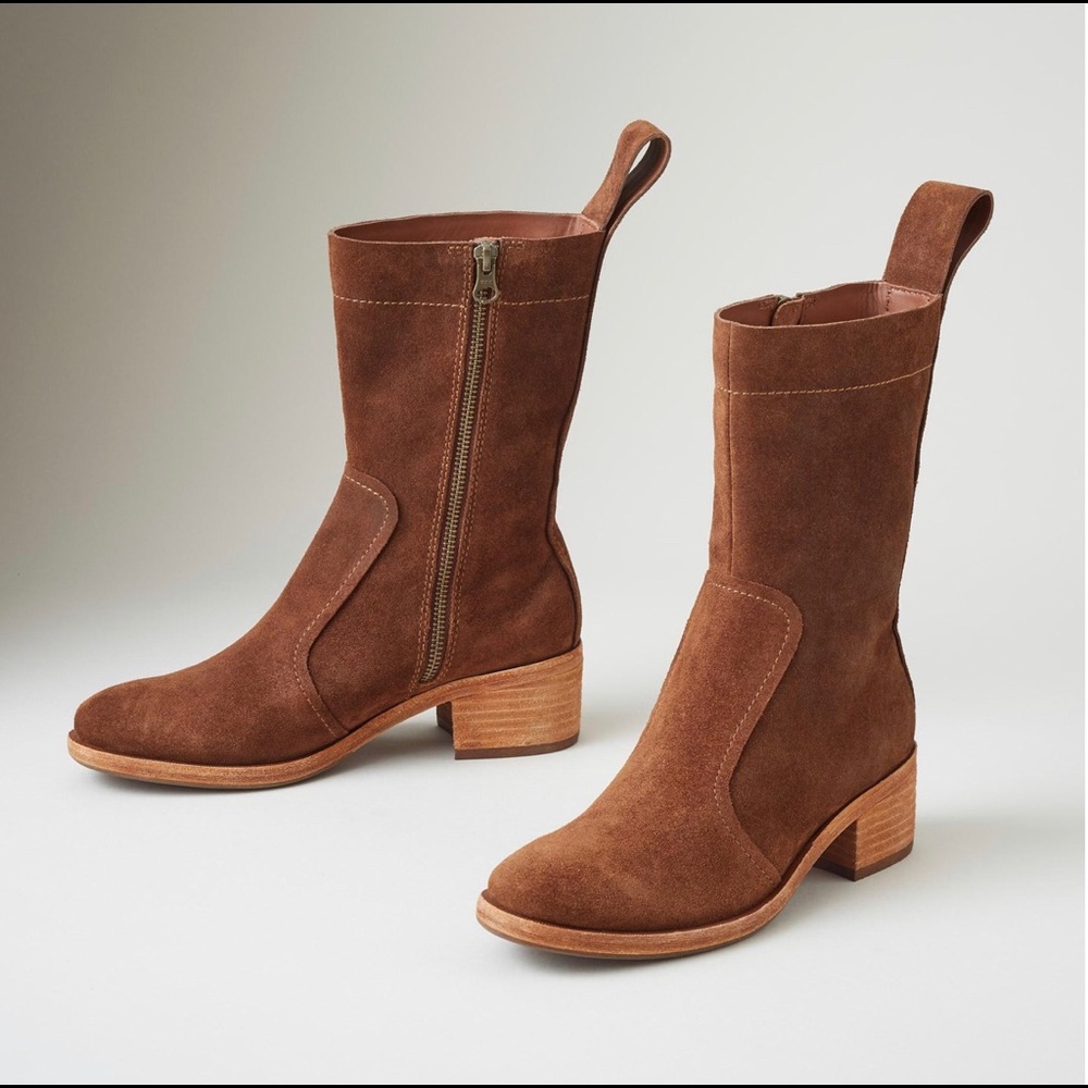 🆕 KORK-EASE | Women Jewel Suede Brown Boots